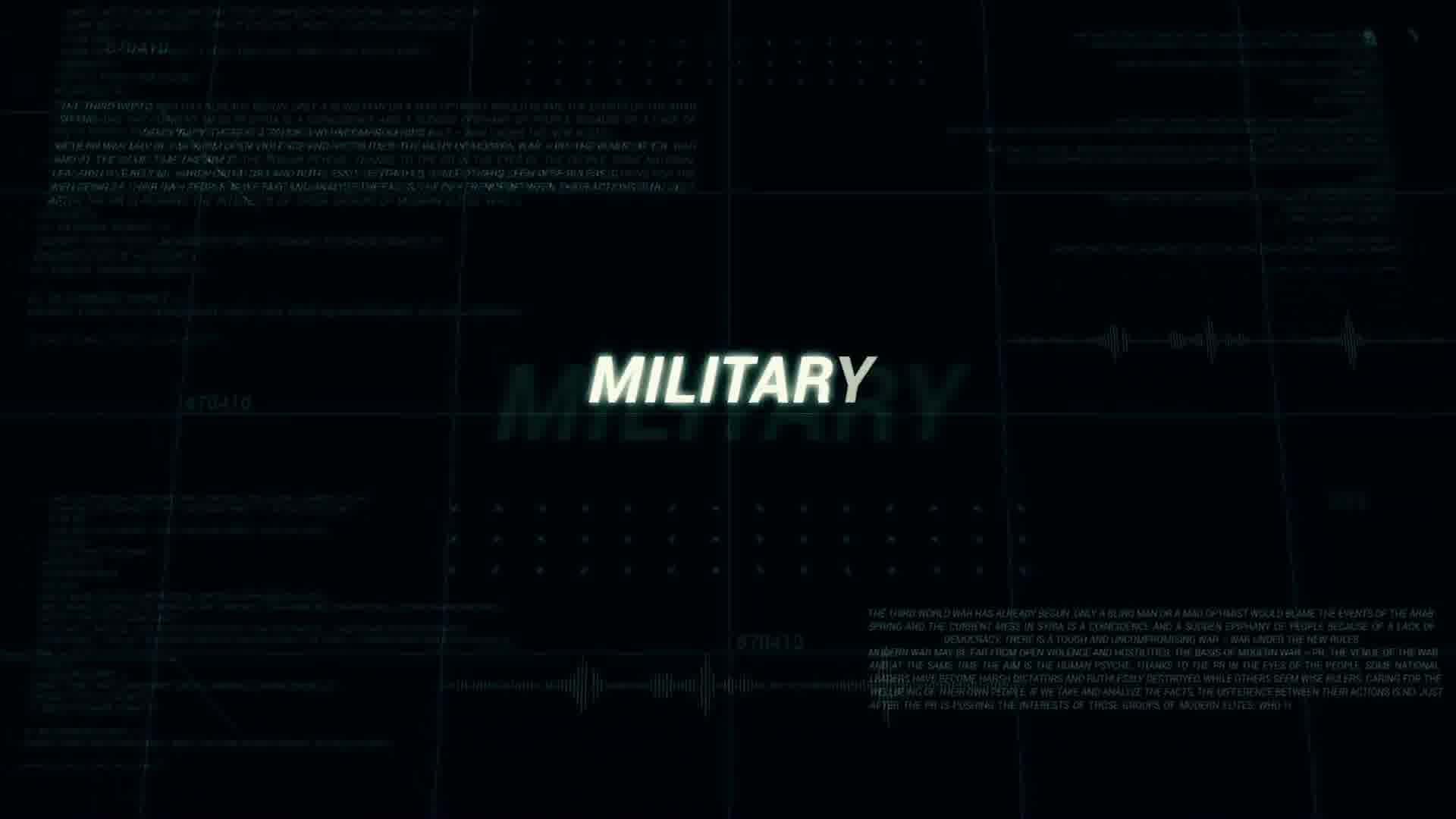Military Cinematic title Videohive 15853490 After Effects Image 12
