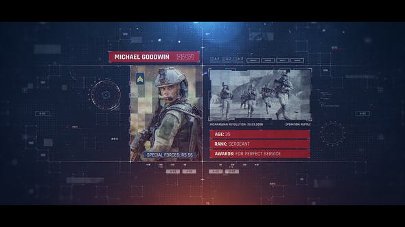 Military Identification - Videohive 25061334 Download