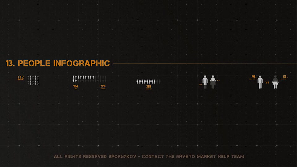 Military Infographics and Hud Elements Pack Videohive 19732835 After Effects Image 8