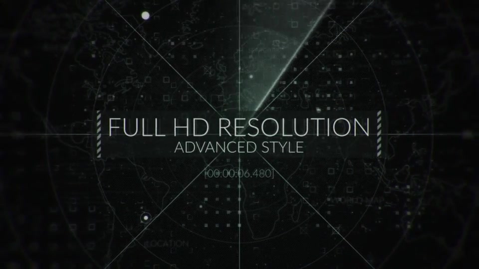 Military Radar Titles & Logo Videohive 26886805 After Effects Image 6