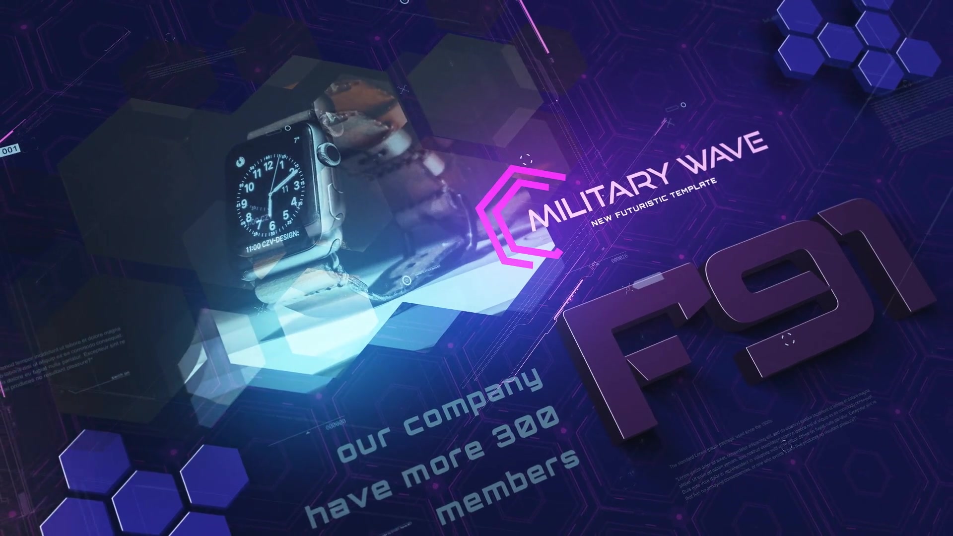 Military Wave Techno Promo Videohive 25351172 After Effects Image 4