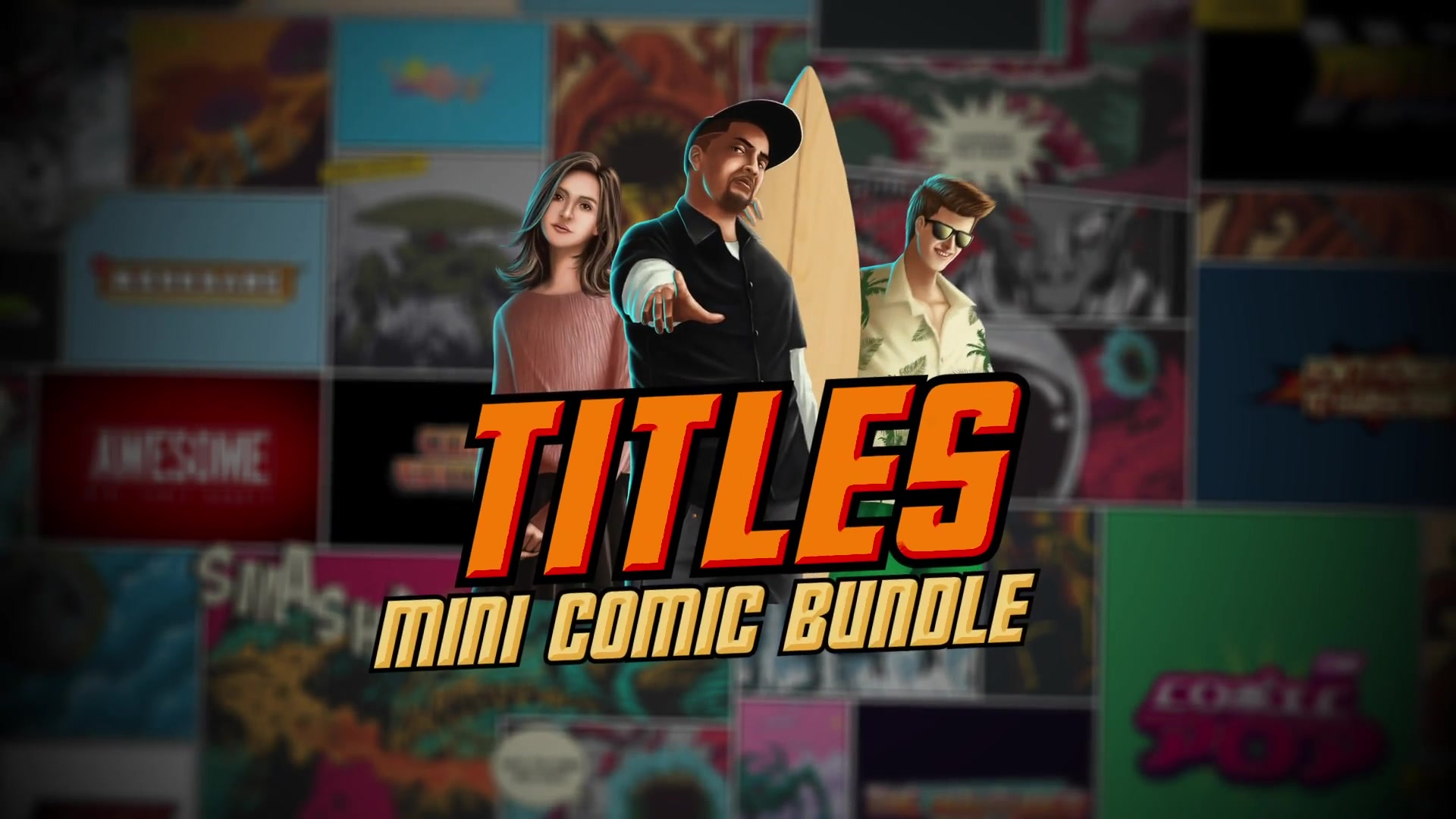 Mini Comic Bundle Titles Videohive 38044019 After Effects Image 11