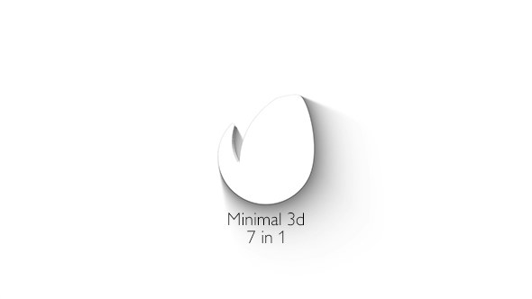 Minimal 3d Elegant Logo Reveal - Download Videohive 14167191