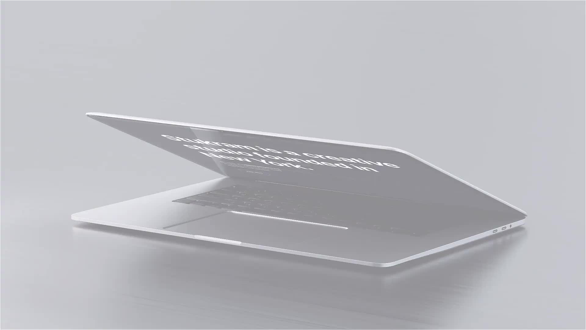 Minimal 3d Laptop Web Promo Videohive 35175704 After Effects Image 1