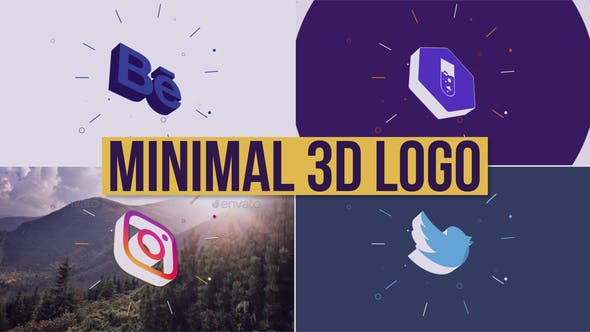 Minimal 3d Logo Reveal - Download 24018928 Videohive