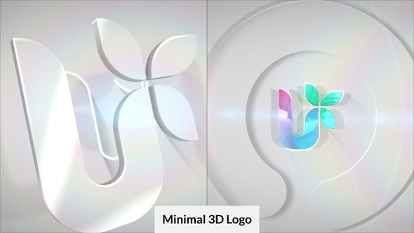 Minimal 3D Logo Reveal - Videohive 30017933 Download