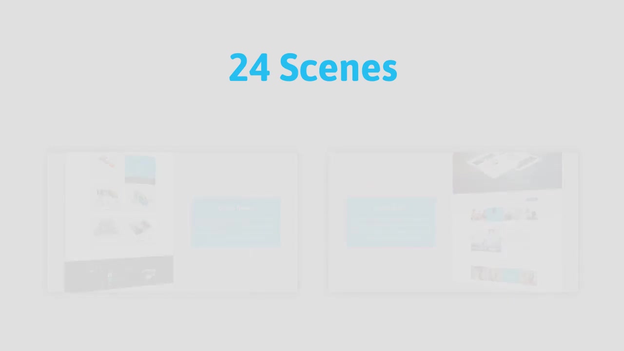 Minimal 3D Website Presentation - Download Videohive 10037827