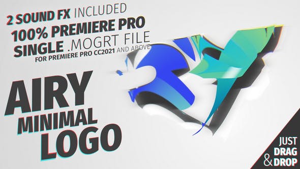 Minimal and Clean Logo Mogrt - Download 37638269 Videohive