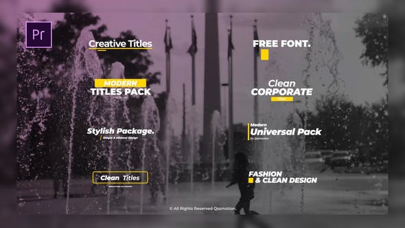 Minimal and Creative Titles - Download 25656446 Videohive