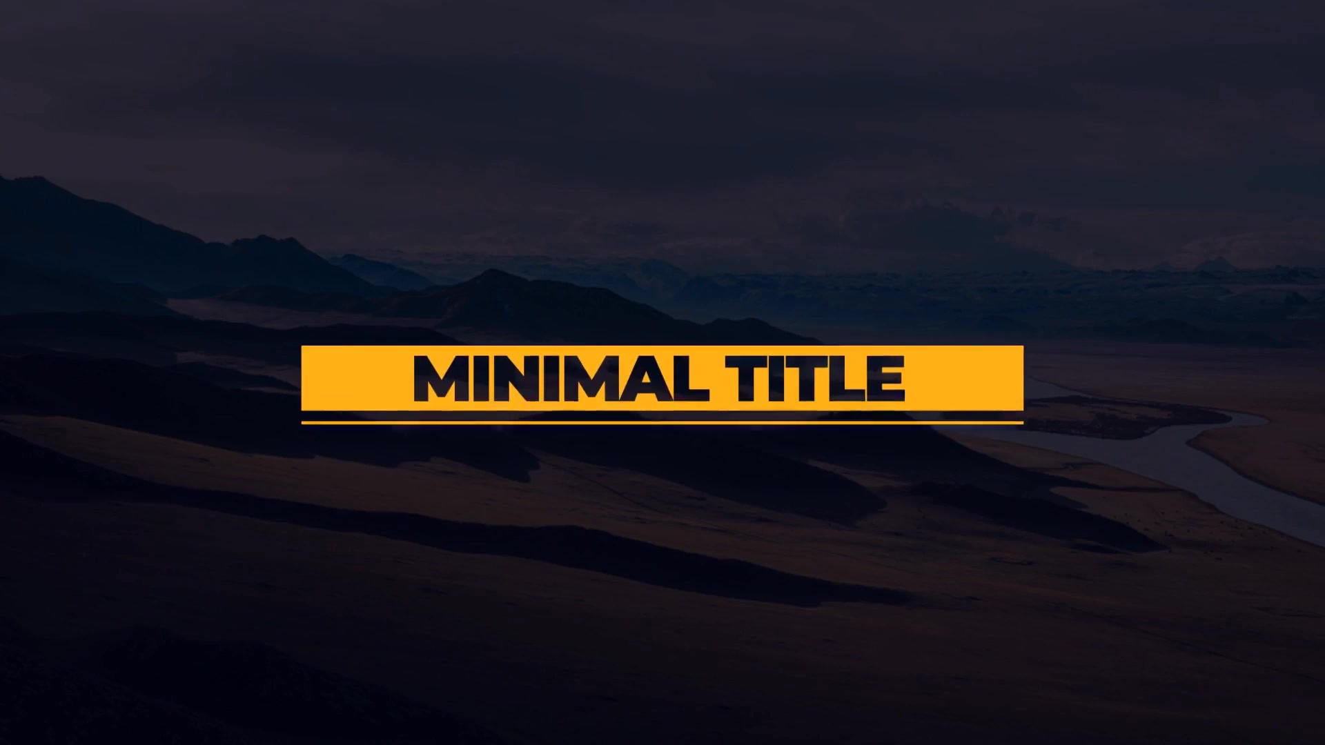 Minimal Animated Titles for Premiere Pro | Essential Graphics Videohive 22832657 Premiere Pro Image 2