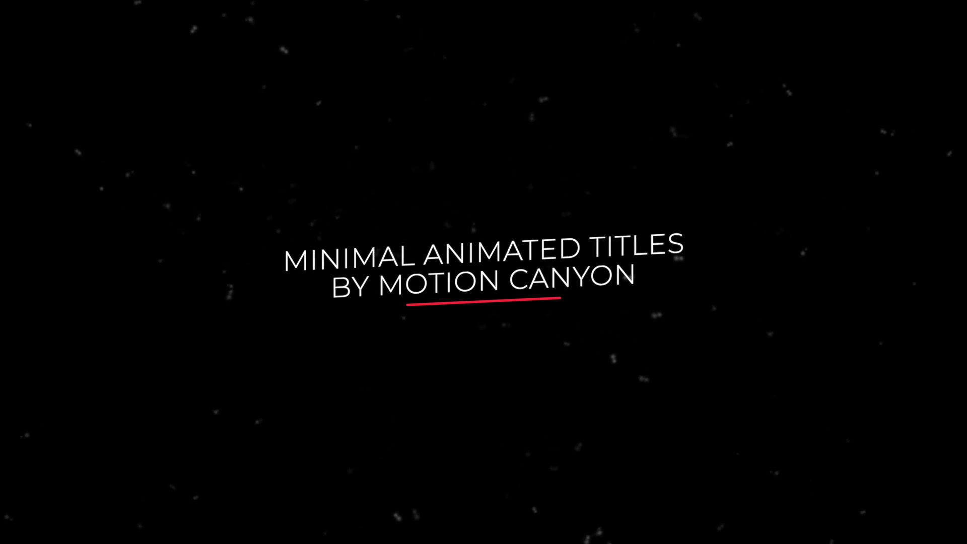 Minimal Animated Titles. Videohive 39100774 Apple Motion Image 7