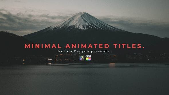 Minimal Animated Titles. - Videohive 39100774 Download