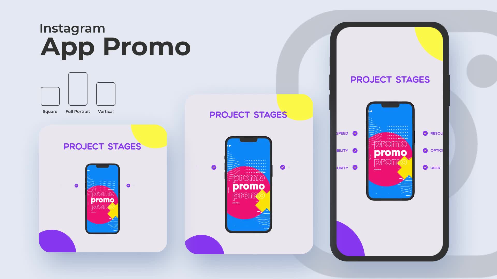 Minimal App Promo Instagram Videohive 36748630 After Effects Image 10