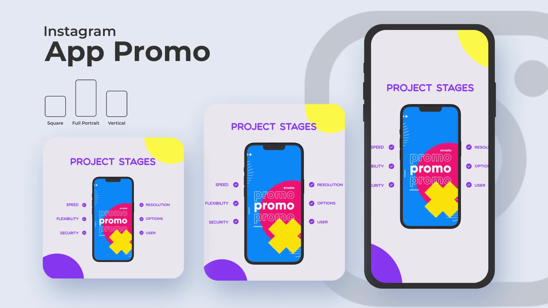 Minimal App Promo Instagram Videohive 36748630 After Effects Image 11