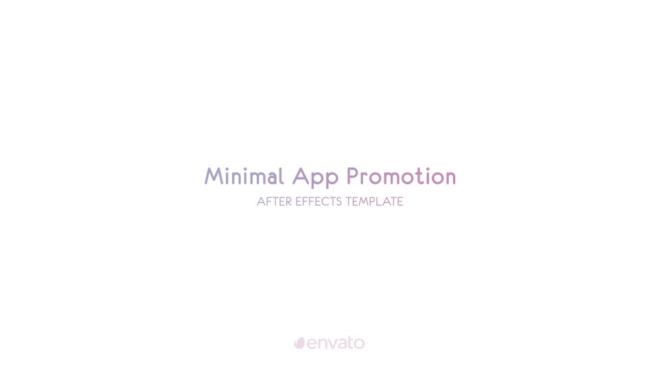 Minimal App Promotion Videohive 25232246 After Effects Image 1
