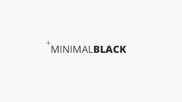 Minimal Black Logos - 10972924 Videohive Download