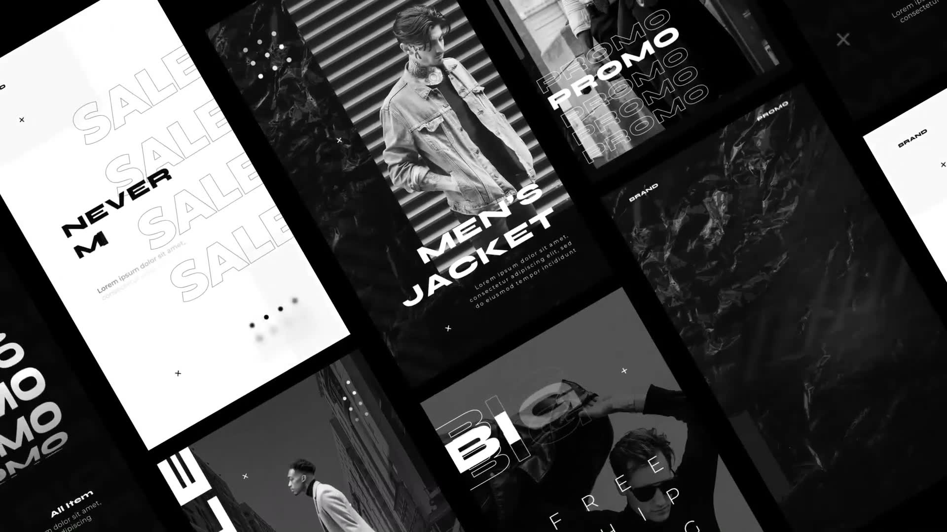 Minimal Black White Sale Stories Videohive 33062379 After Effects Image 10