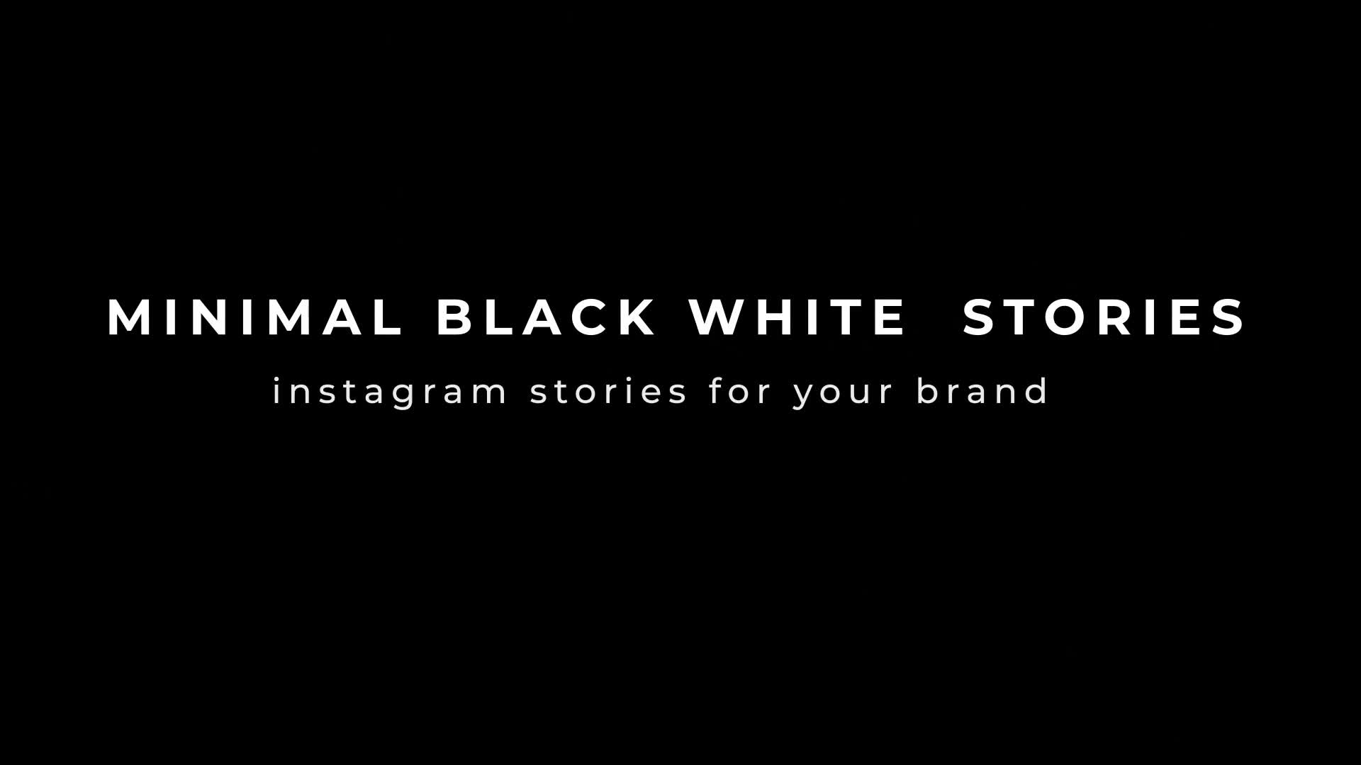 Minimal Black White Sale Stories Videohive 33062379 After Effects Image 11