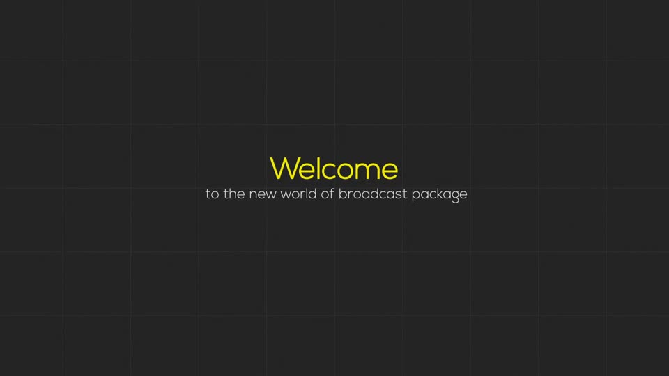 Minimal Broadcast Pack Videohive 6118289 After Effects Image 1