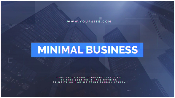 Minimal Business - Download Videohive 22281652