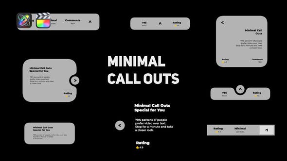 Minimal Call Outs - 34580571 Videohive Download