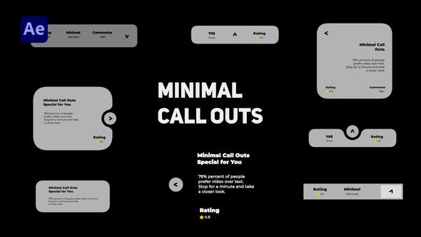 Minimal Call Outs - Download 35078354 Videohive