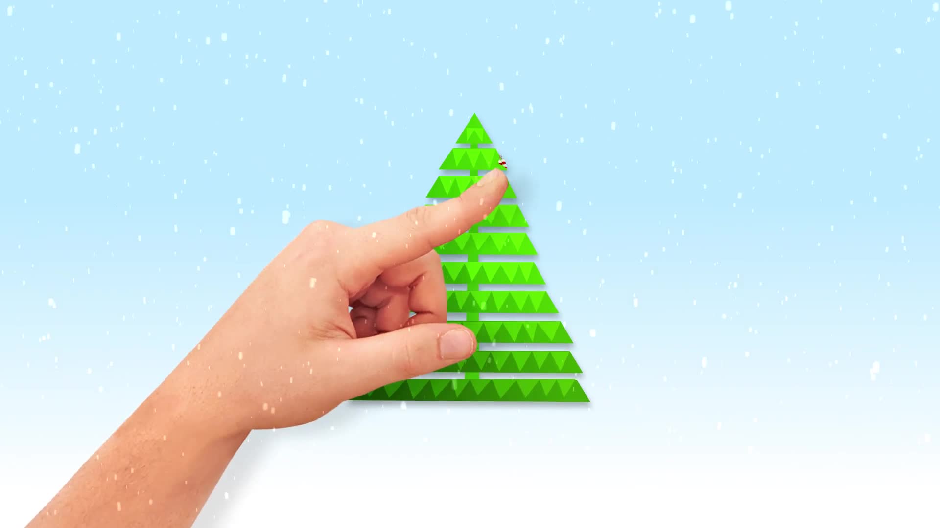Minimal Christmas Tree Logo Videohive 29633166 After Effects Image 1