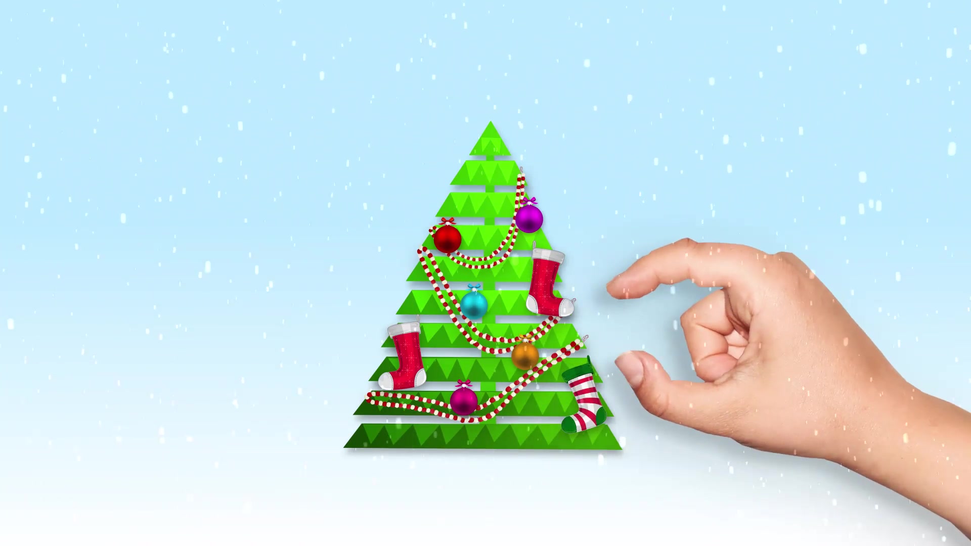 Minimal Christmas Tree Logo Videohive 29633166 After Effects Image 3