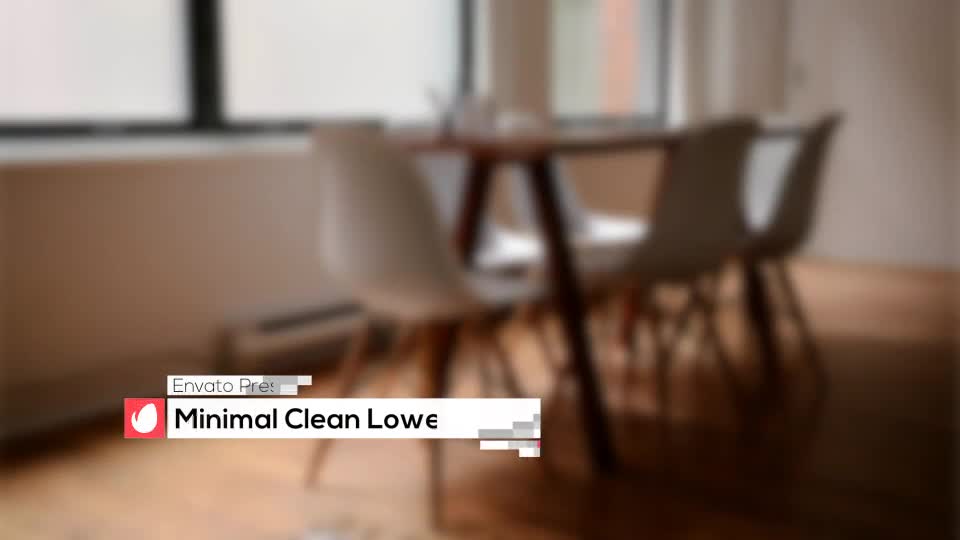 Minimal Clean Lower Third - Download Videohive 12164702