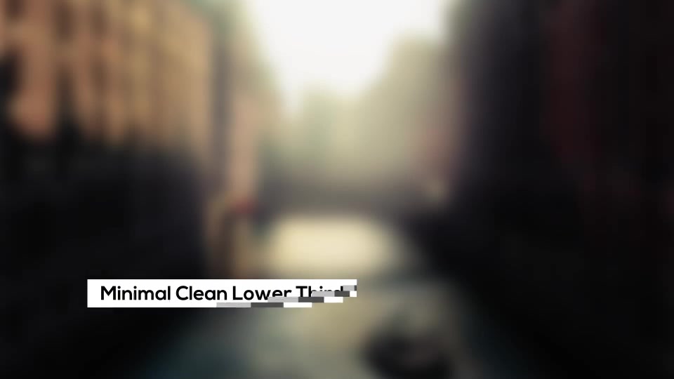 Minimal Clean Lower Third Videohive 12910175 After Effects Image 5