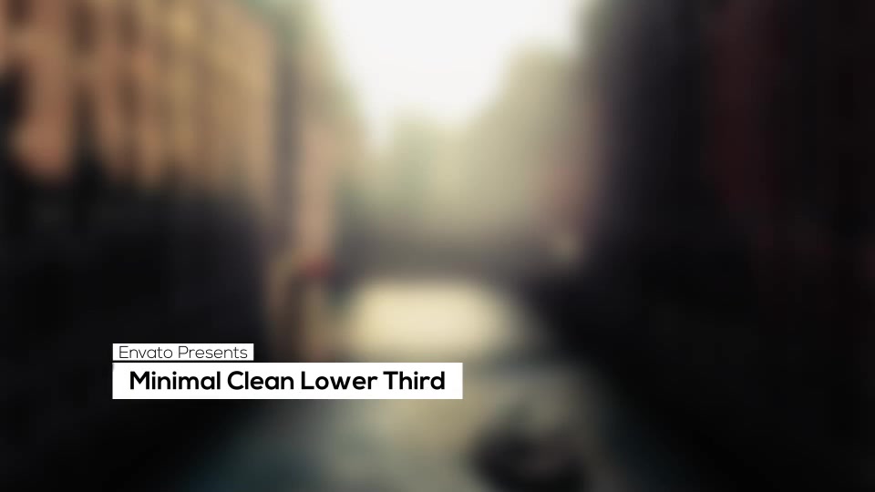 Minimal Clean Lower Third Videohive 12910175 After Effects Image 8