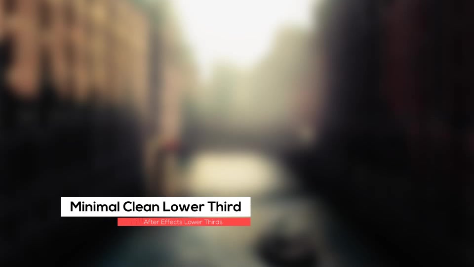 Minimal Clean Lower Third Videohive 12910175 After Effects Image 9