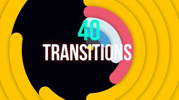 Minimal Colorful Transitions - Download Videohive 23639363