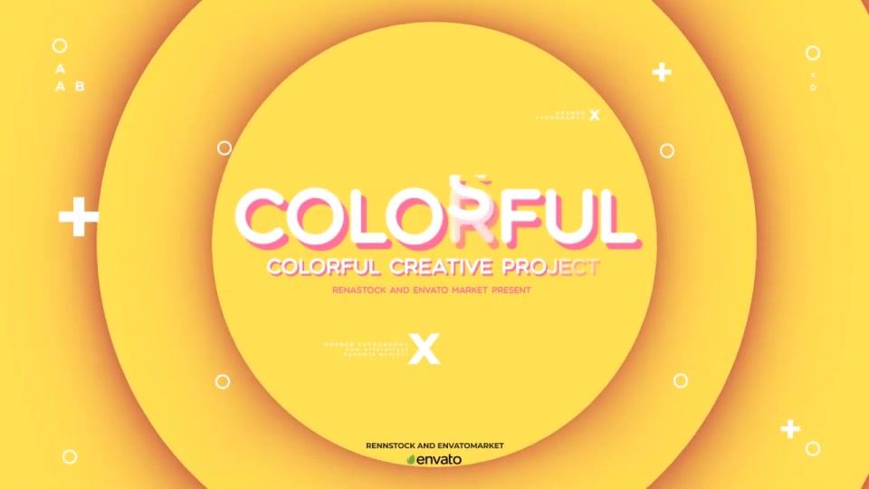 Minimal Colorful Typo Intro Videohive 33082144 After Effects Image 8