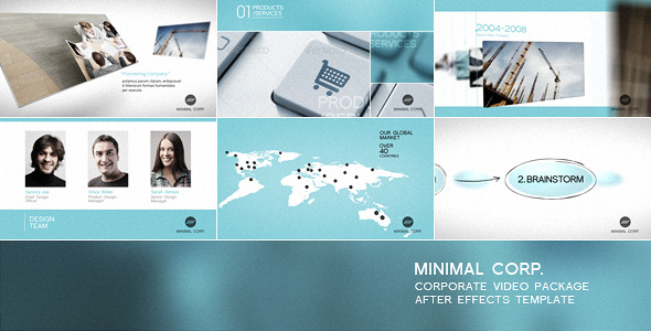 Minimal Corp Corporate Video Package - Download Videohive 5150833