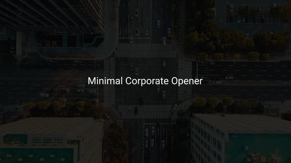 Minimal Corporate Opener - Download Videohive 39626504