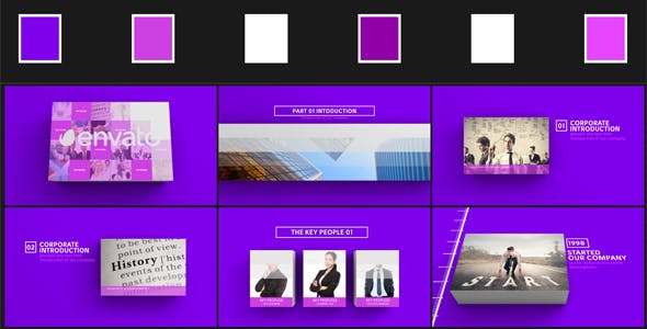 Minimal Corporate Presentation 3D - Videohive 16054116 Download