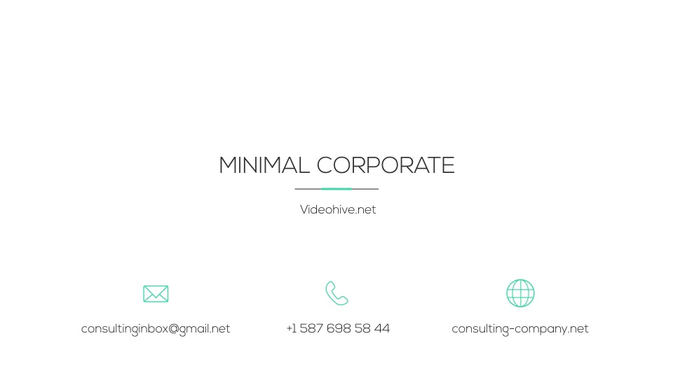 Minimal Corporate Promo Videohive 22077815 After Effects Image 13