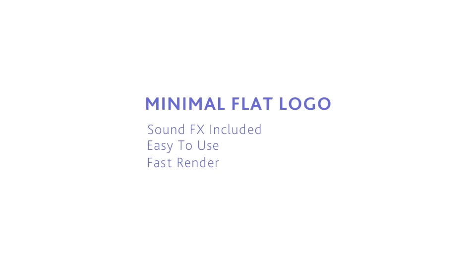 Minimal Flat Logo Videohive 17949133 After Effects Image 2