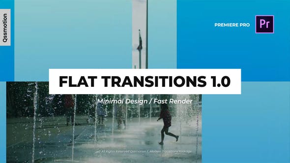 Minimal Flat Transition For Premiere Pro - Download Videohive 31019524
