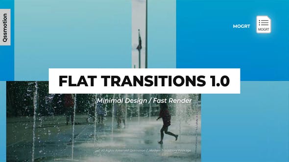 Minimal Flat Transition I MOGRT - 30946581 Download Videohive