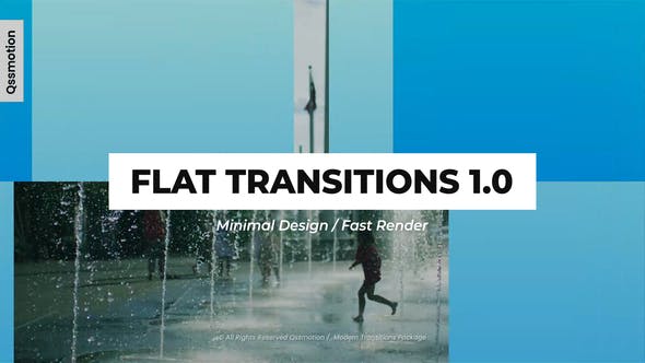 Minimal Flat Transitions For After Effects - Videohive 30861763 Download