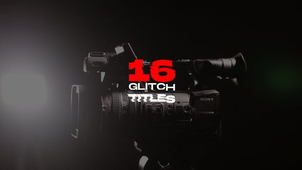 Minimal Glitch Titles - Download 42680873 Videohive