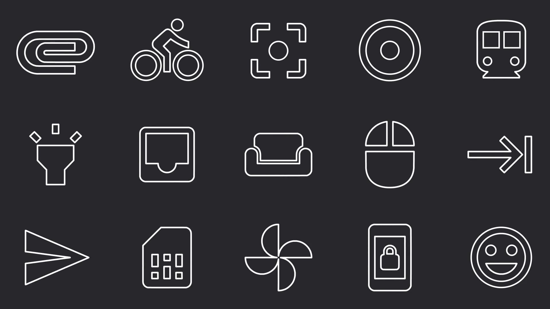Minimal Icon Pack Videohive 18518172 After Effects Image 3