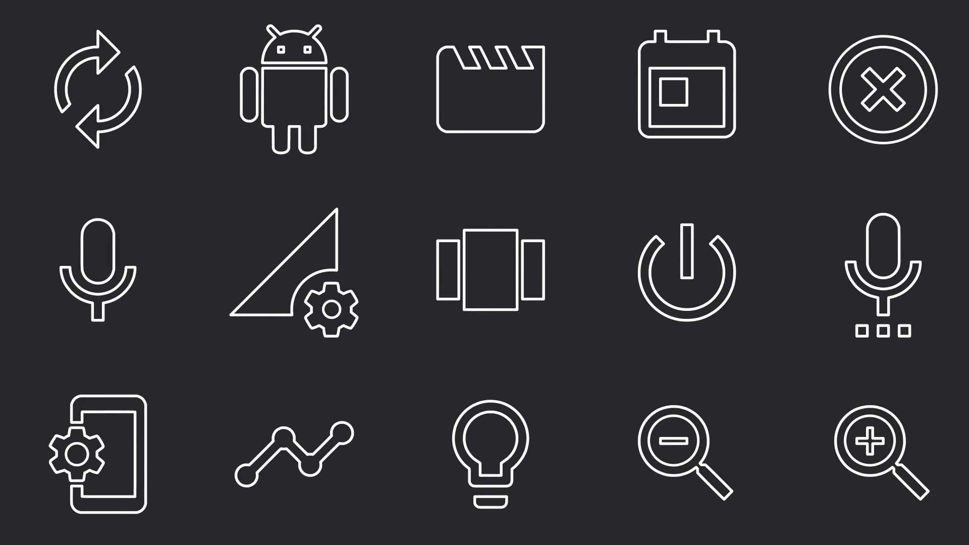 Minimal Icon Pack Videohive 18518172 After Effects Image 4