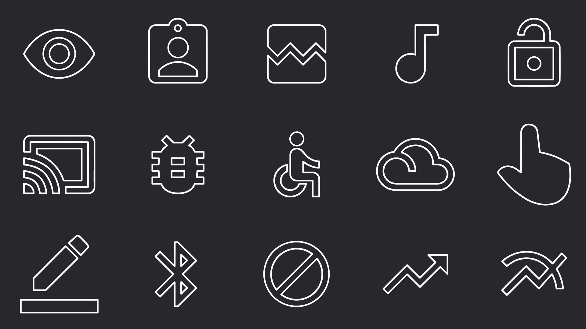 Minimal Icon Pack Videohive 18518172 After Effects Image 6