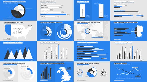 Minimal Infographics ToolKit - Videohive Download 34487333