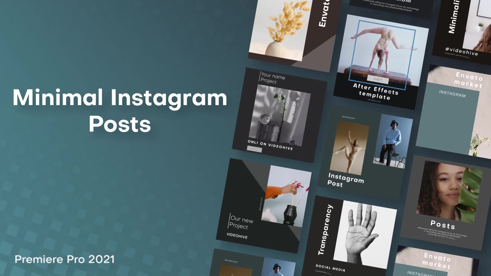 Minimal Instagram Posts for Premiere Pro Videohive 32965498 Premiere Pro Image 1