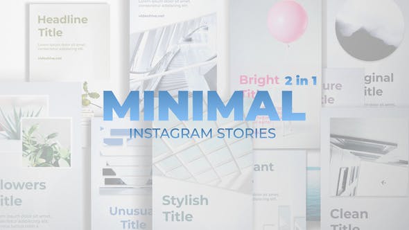 Minimal Instagram Stories - 22976300 Download Videohive