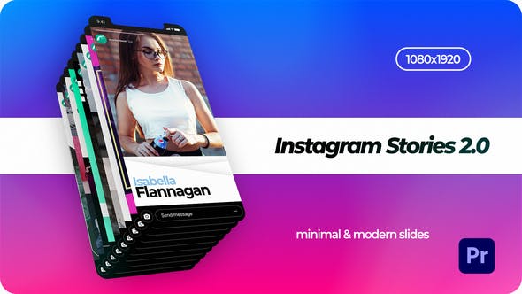 Minimal Instagram Stories for Premiere Pro - 34093458 Videohive Download